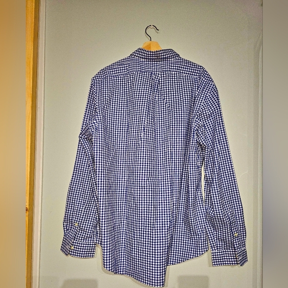 Ralph Lauren - White & BLUE  Button Down - Men's XXL NWTS - Picture 5 of 5